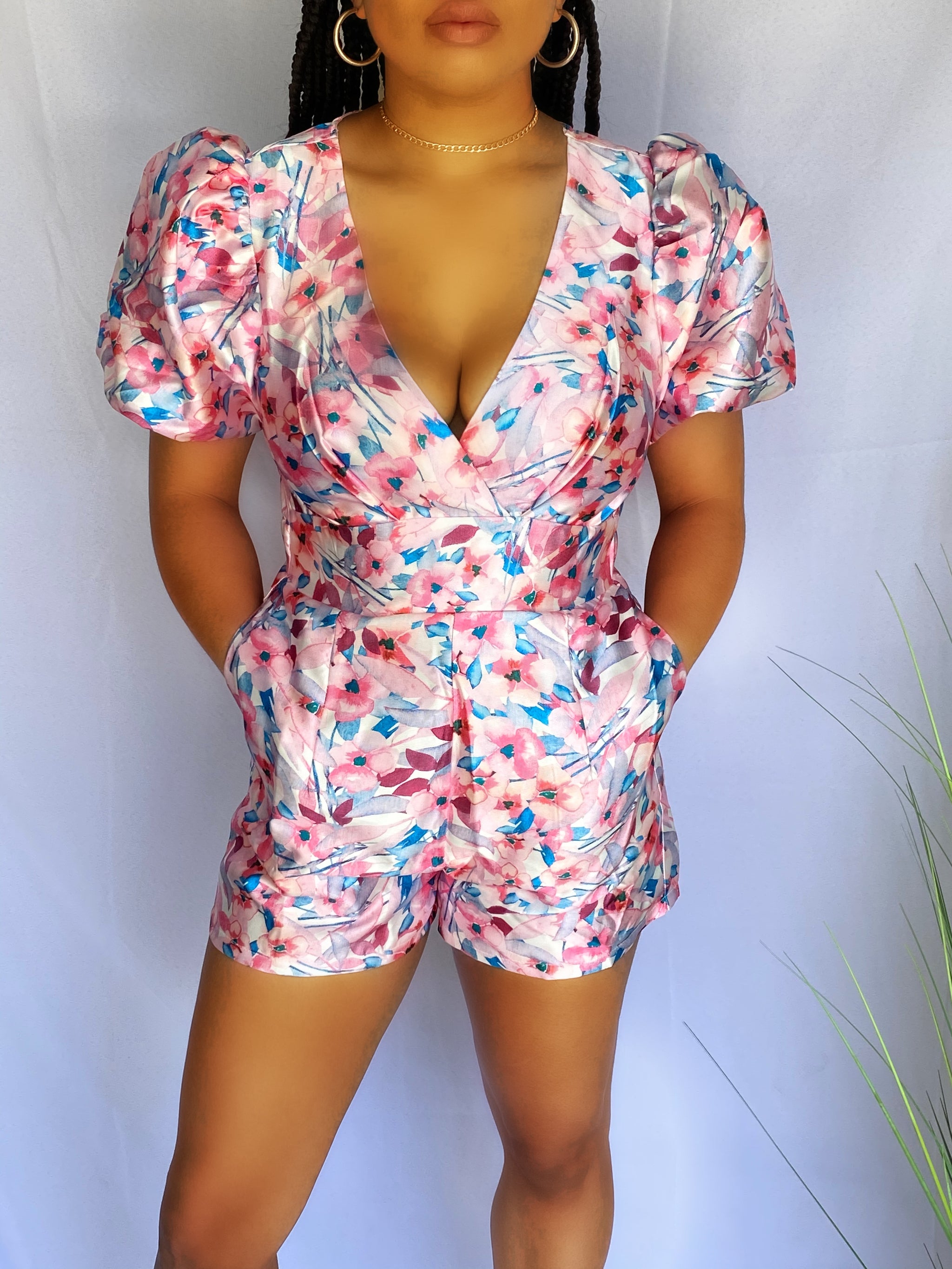 Cotton Candy Romper